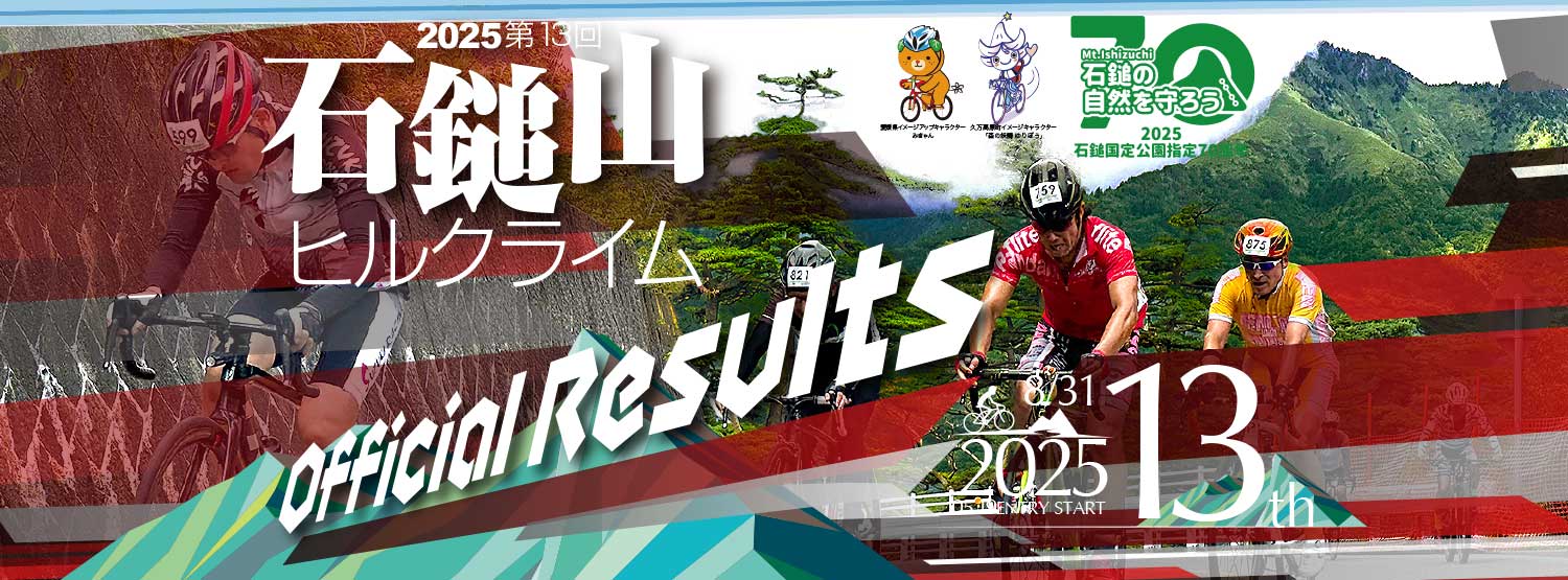 第13回 石鎚山ヒルクライム リザルト